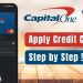 How to Apply for Capital One Credit Card !