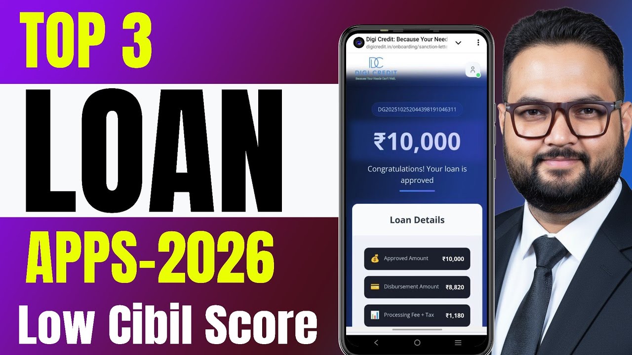 Top 3 Instant Loan Apps in India 2026 – Low CIBIL No Problem! –  Best Payday Loan Apps in India