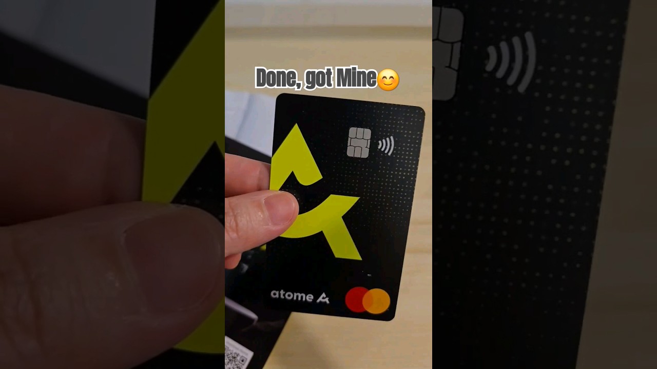 Atome Card, easy application| credit card