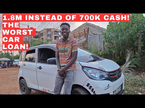 I paid Ksh 1.8m car loan instead of 700k cash. Why I drive 24hrs to avoid car repossession