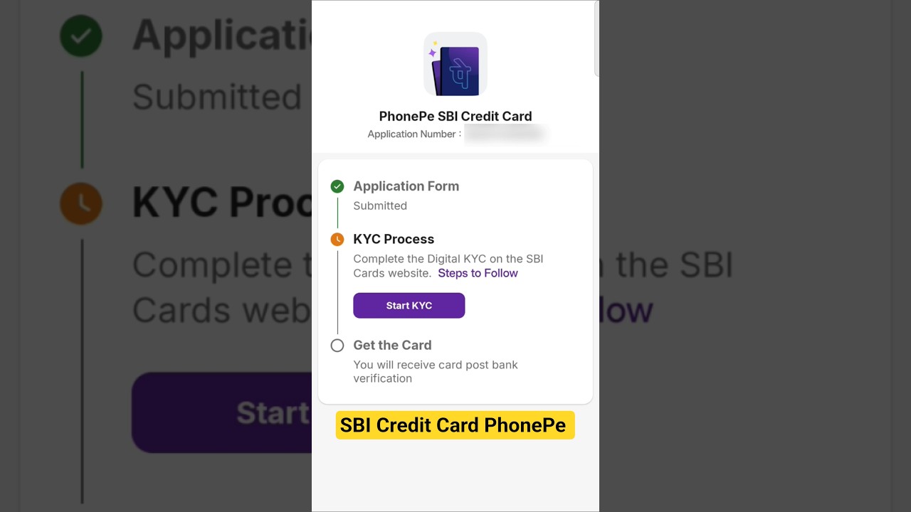 PhonePe  | SBI Credit Card Apply Online #shorts #youtubeshorts #phonepe #sbicard