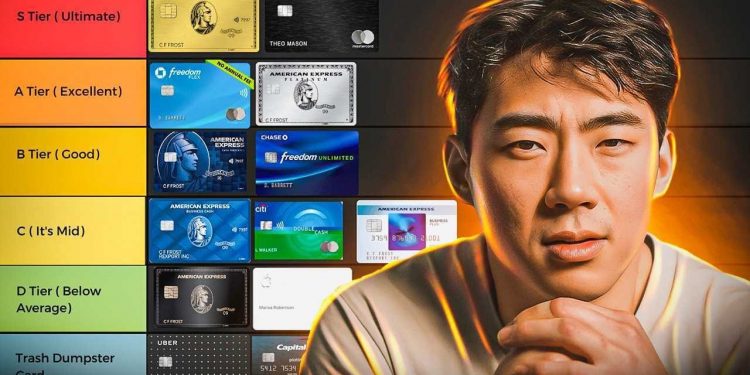 Credit Card Tier List: Ranking BEST to WORST (2025)