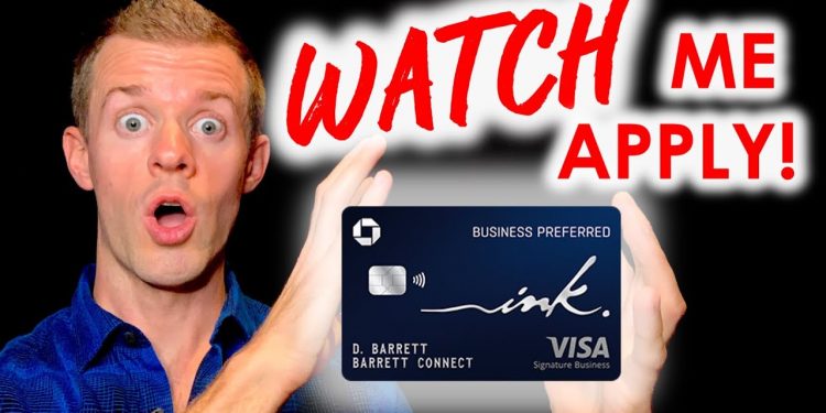 *WATCH ME APPLY* Chase Ink Business Preferred (Chase Business Credit Card Application)