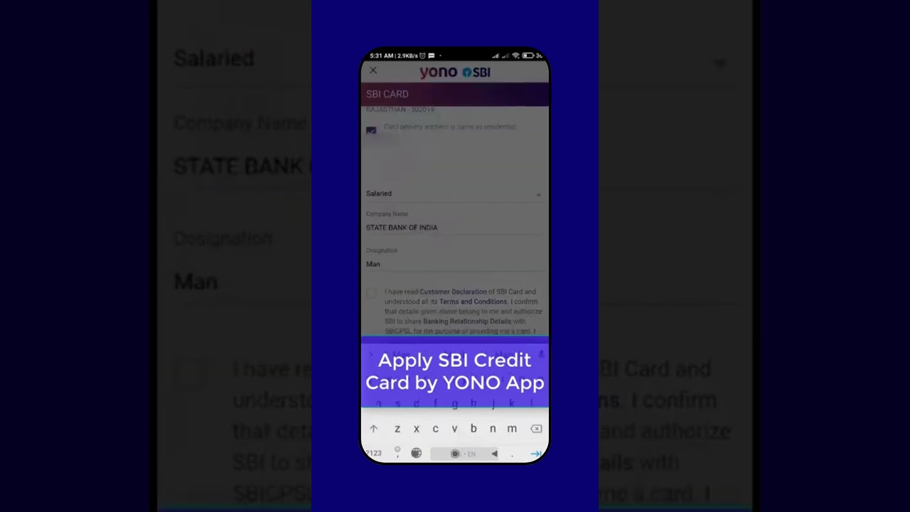 How to Apply for SBI Credit Card in 2025 | SBI Credit Card Apply Process #sbicreditcard #onlineapply