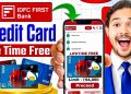 IDFC First Bank Credit Card Apply Online | IDFC Credit Card Apply | How To Apply IDFC Credit Card