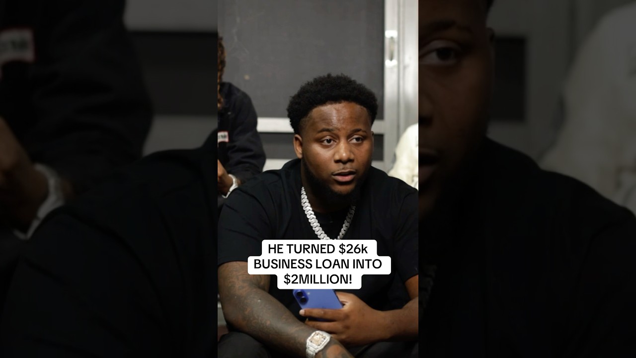 KJ Mclaurin talks about turning a $26k business loan into over $2,000,000 by day trading!