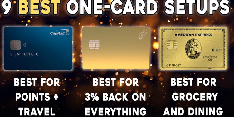 The 9 Best Credit Cards for a "One Card Setup"
