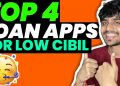 Top 4 Loan Apps For Low Cibil Score|New Loan App For Low Cibil|New Loan App 2026 #newloanaap
