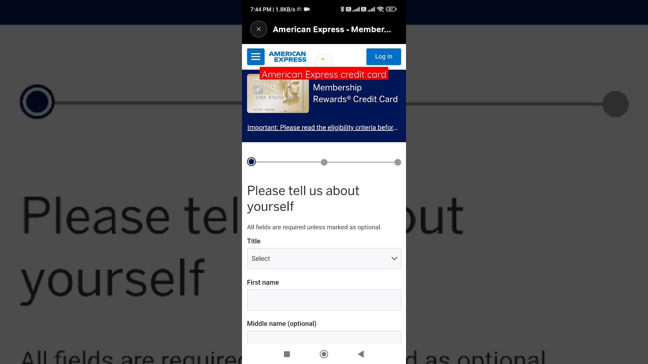 credit card apply from (airtel payment bank) (American Express #shorts #trending #ytshorts