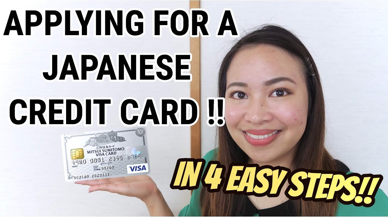 HOW AND WHERE TO APPLY FOR A JAPANESE CREDIT CARD THE EASIEST WAY!